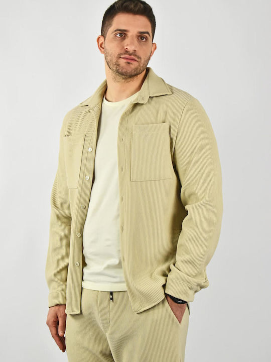 Urbane Fashion Set Shirt Trousers Beige 8913/8928