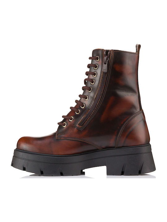 Leder Braun Stiefel