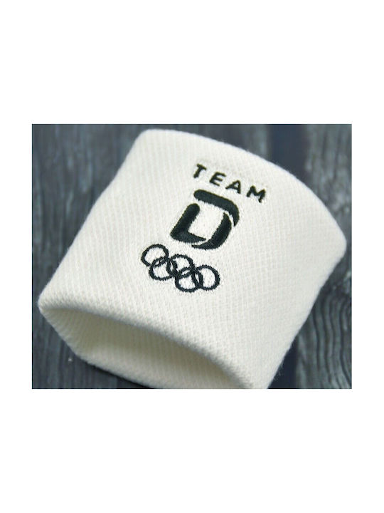 adidas Olympia Team Deutschland Athletic Wristbands White adidas Olympia Team Deutschland Athletic Wristbands White