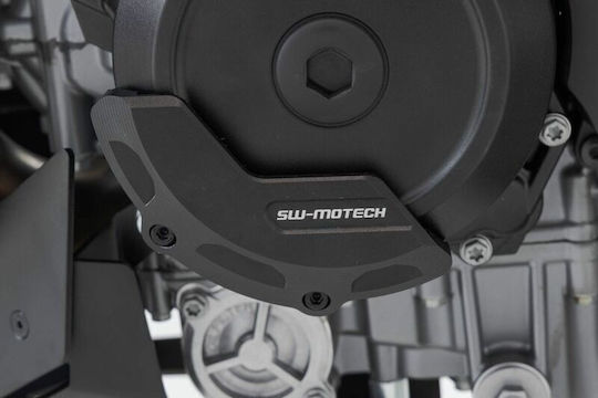 SW-Motech Προστατευτικό Κάλυμμα Κινητήρα Μοτοσυκλέτας Μαύρο