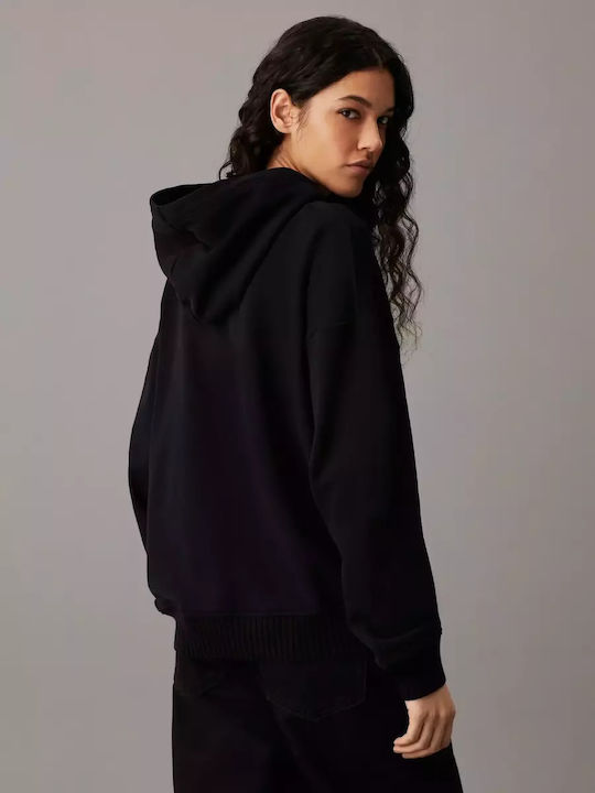 Calvin Klein Women's Hooded Sweatshirt Black