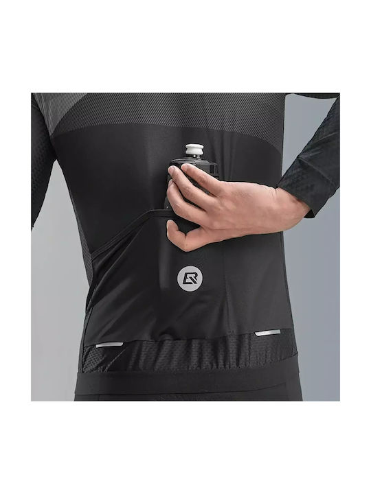 Rockbros Long Sleeves Cycling Jersey Black