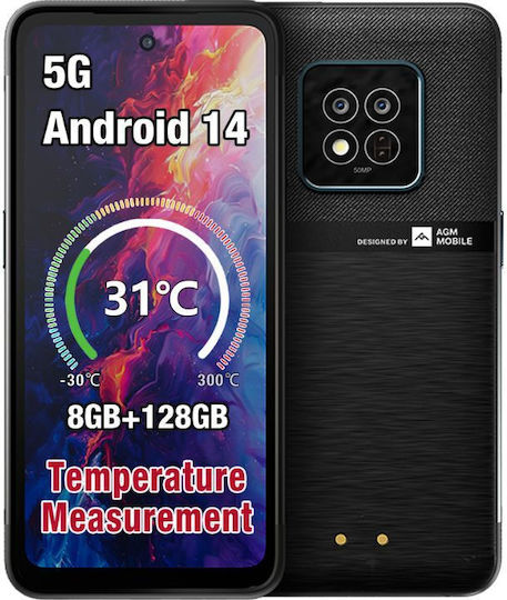 AGM X6 5G Dual SIM (8GB/128GB) Black