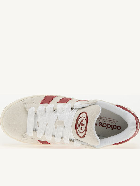 Campus 00s Sneakers Crystal White / Core White / Preloved Ruby