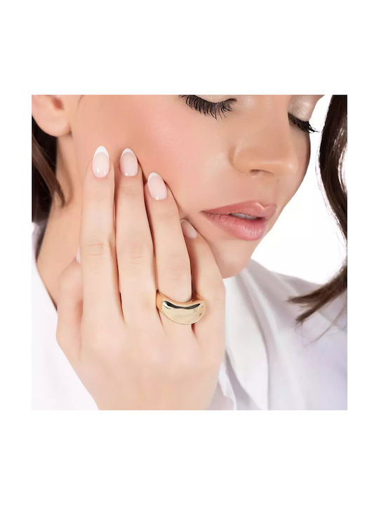 Oxzen Ring made of Silver Gold Plated