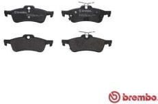 Brembo Rear Brake Pads Set Honda Civic Ix 1.4-2.2d 02.12 Height 44.0mm Width 123.0mm Thickness 15.0mm Wear Sensor Yes
