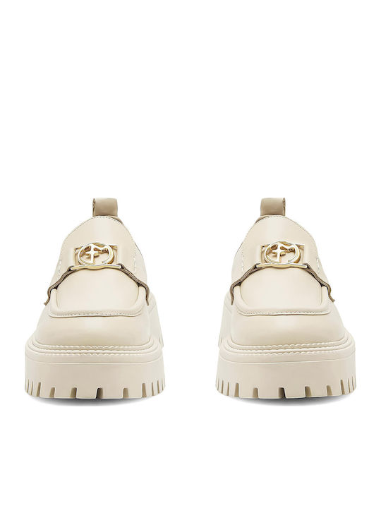 Damen Loafers in Beige Farbe