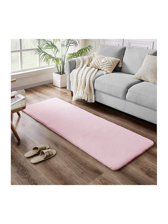 Homeone Μοκέτα Rabbit Ροζ Πλάτους 80cm (τιμή ανά μέτρο)