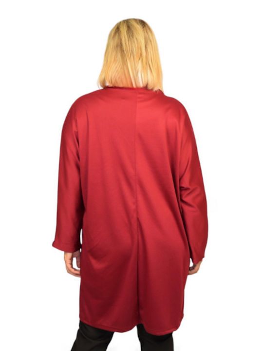 Morena Spain Women's Cardigan Bordeaux