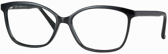Centrostyle Women's Butterfly Prescription Eyeglass Frame Black 0217-50-001-000