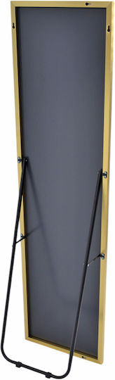 Ankor Floor Mirror With Gold Aluminum Frame 160x50cm