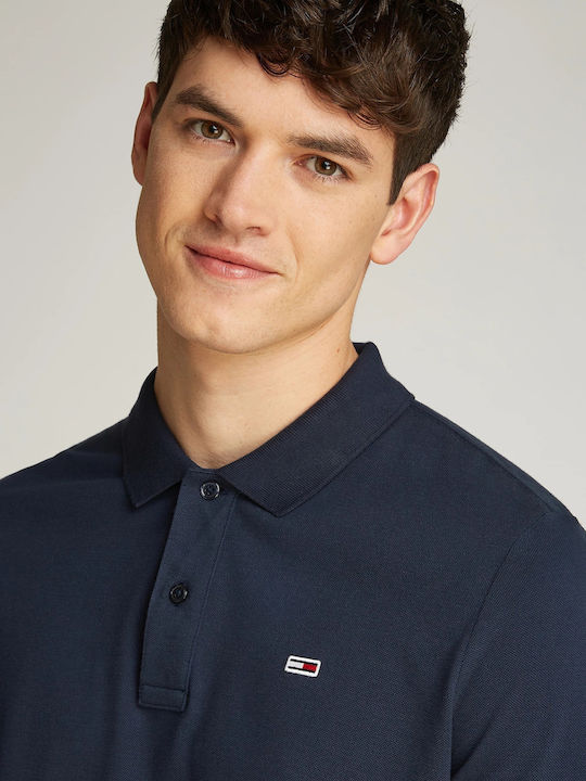 Polo Μπλούζα Μακρυμάνικη Navy Μπλε