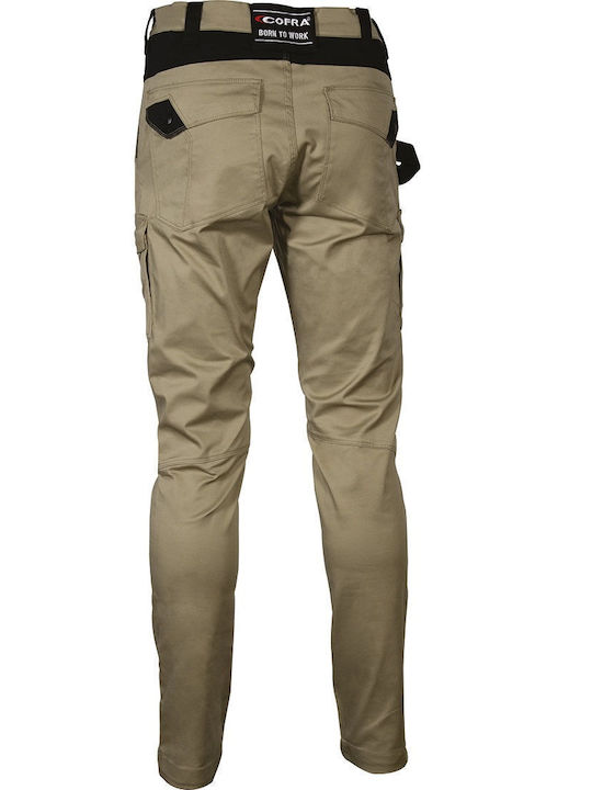 Cofra Jember Work Trousers Beige
