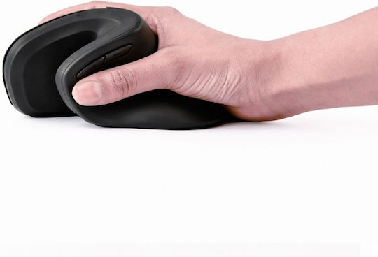 Gembird Ergonomic Ασύρματο Ποντίκι Μαύρο