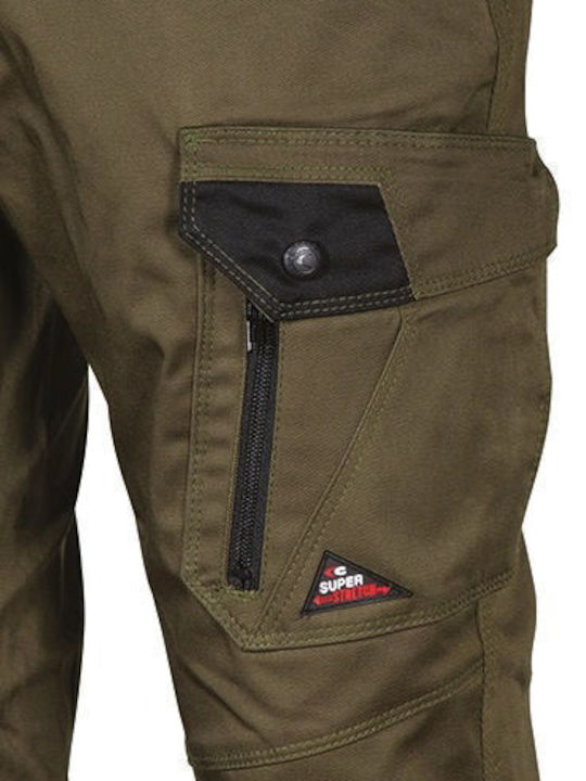 Cofra Jember Work Trousers Brown