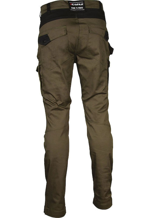 Cofra Jember Work Trousers Brown