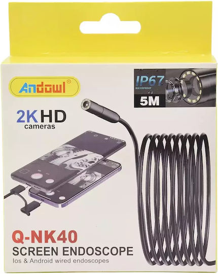 Andowl Endoscope Camera with 5m Cable