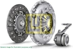 Luk Set de ambreiaj pentru Citroen C5 / C6 / C8 Corvette C6 Fiat Ulysse Lancia Phedra Peugeot 407