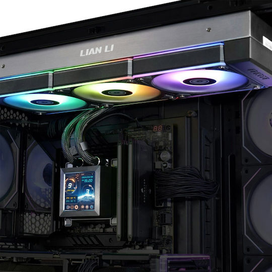 Lian Li HydroShift LCD 360 No Fans Black