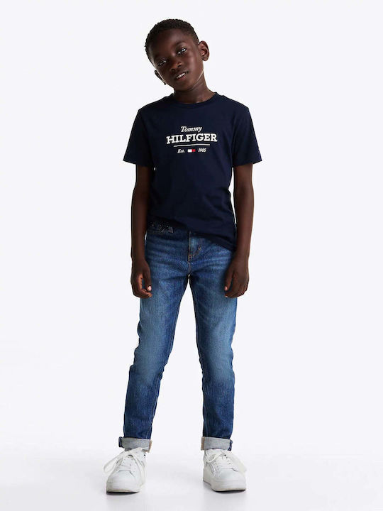 Kids' T-shirt Blue MONOTYPE 1985