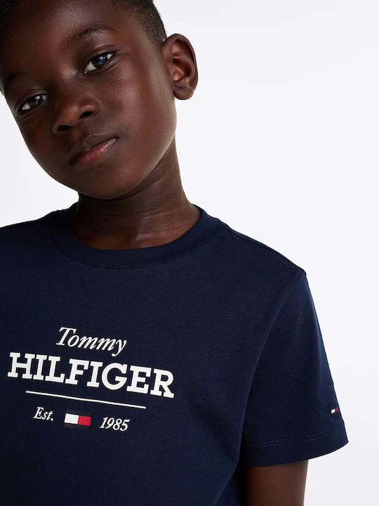 Kids' T-shirt Blue MONOTYPE 1985