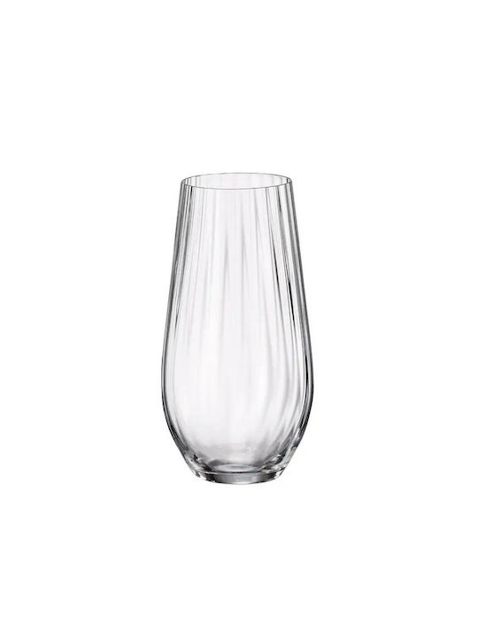 Crystal Bohemia Set of Glasses for White and Red Wine made of Crystal Stemmed 580ml 24pcs