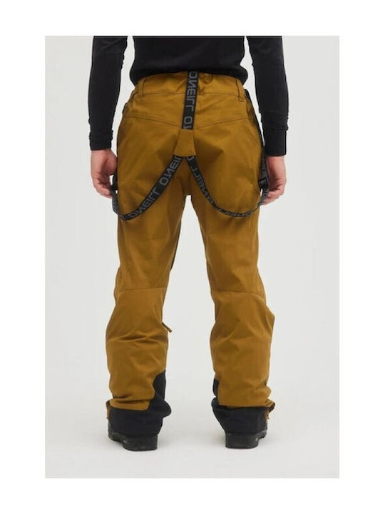 O'Neill 2550018-17015 Men's Trousers for Ski & Snowboard Brown