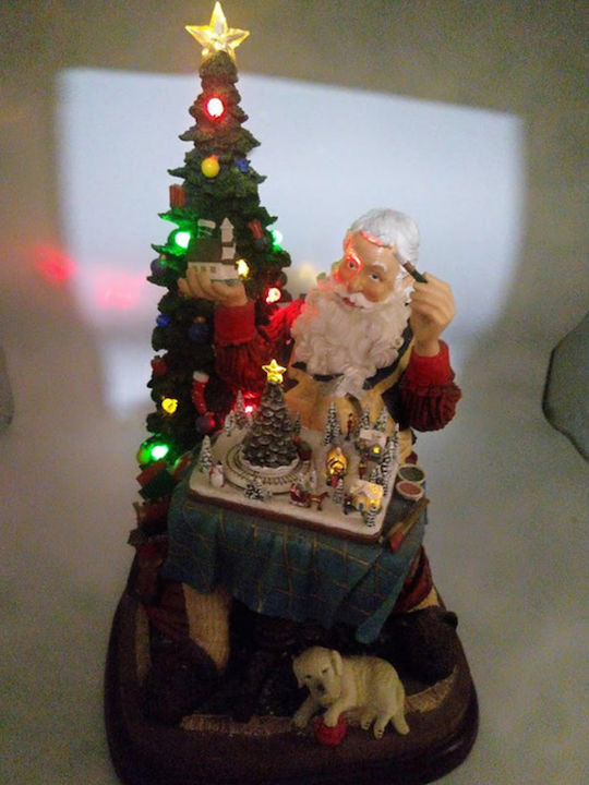 Figurină Decorativă cu Lumină LED cu Muzică & Mișcare