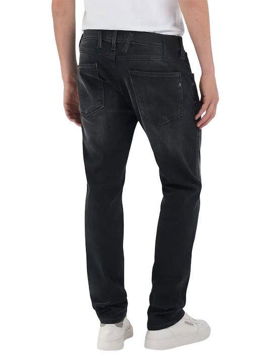 Replay Anbass Slim-fit Men's Denim Pants Black