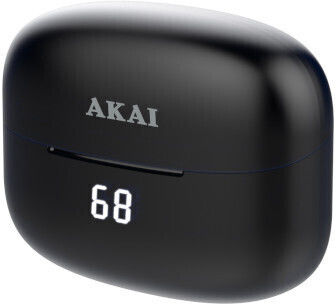 Akai Proffesional BTE-J450AENC In-ear Bluetooth Handsfree Ακουστικά με Θήκη Φόρτισης Μαύρα