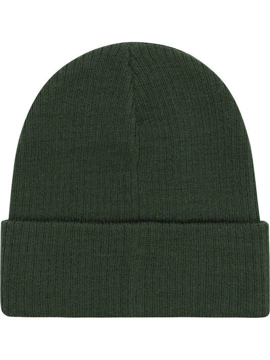 'flow' Beanie Ανδρικός Σκούφος Πλεκτός σε Πράσινο χρώμα