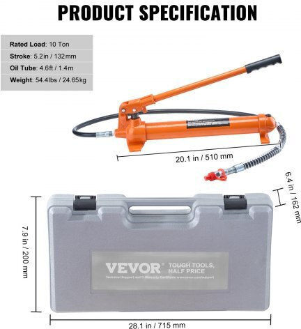 10-Tonnen-Hydraulikheber-Reparatursatz Vevor F10tpapunbr70yjjiv0