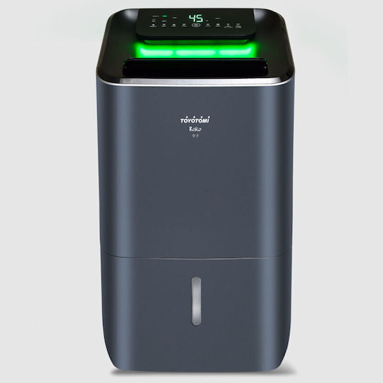 Toyotomi Reiko Dehumidifier with Compressor Ionizer and Wi-Fi 30lt Blue