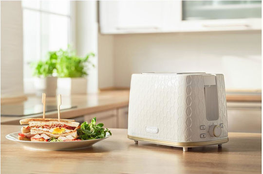 Sencor Тостер Двуместна 930W Бяла