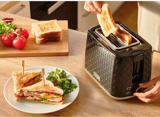 Sencor Φρυγανιέρα 2 Θέσεων 930W Μαύρη