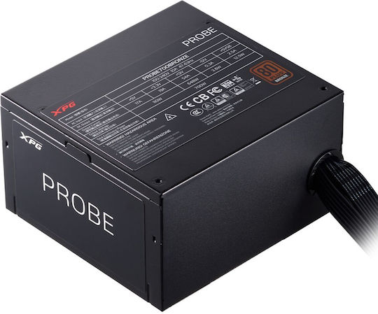 Adata PROBE 600W Μαύρο Τροφοδοτικό Υπολογιστή Semi Modular 80 Plus Bronze