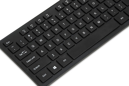iBox Workstation Pro Kit Ασύρματο Σετ Πληκτρολόγιο & Ποντίκι Αγγλικό US