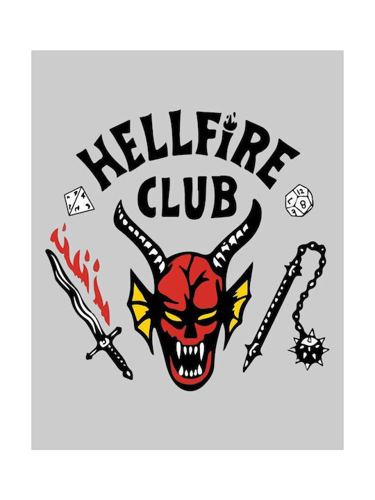 Hellfire Club Becher Keramik Weiß