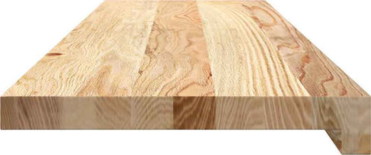 Vidaxl Treppenstufen 2 Stk. 90x30x2 cm Unbehandeltes Massives Eichenholz Braun