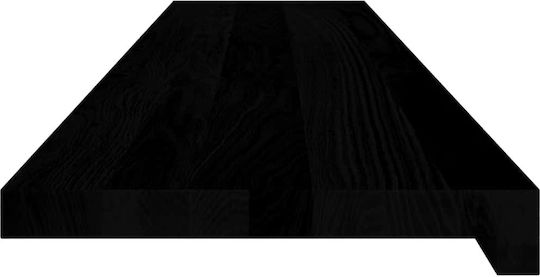 Vidaxl Covorașe pentru Trepte 8 Bucăți Maro Închis 120x30x2 Cm Lemn de Stejar Maro
