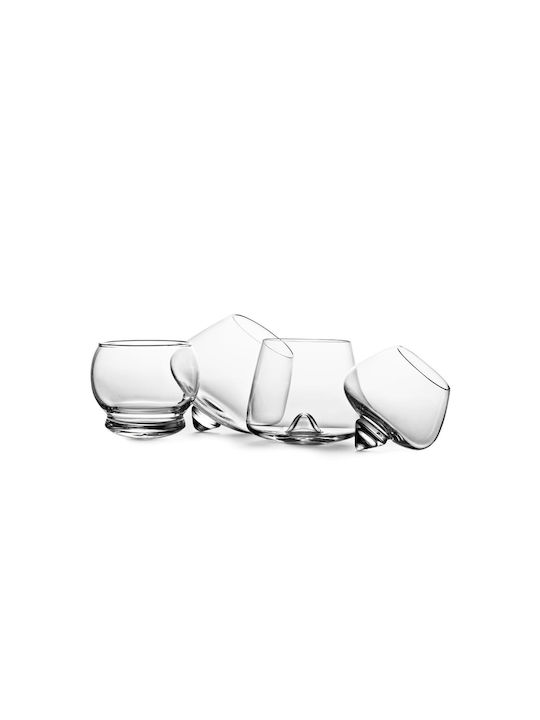Normann Copenhagen Σετ Ποτήρια Λικέρ/Ούζο από Γυαλί Κολωνάτα 2τμχ