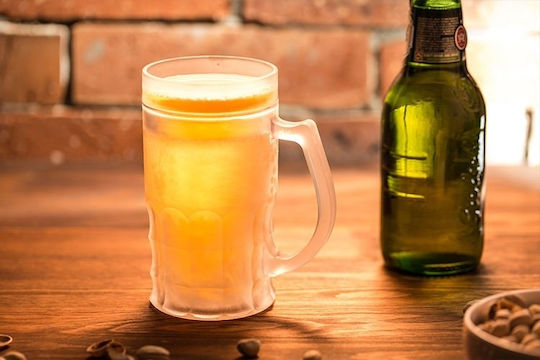 Gadget Master Glas Bier Transparent 400ml