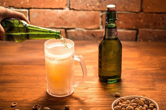 Gadget Master Glas Bier Transparent 400ml