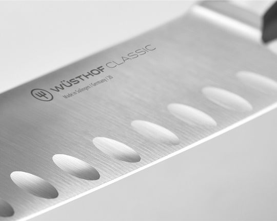 Wusthof Classic Knife Santoku from Stainless Steel 17cm
