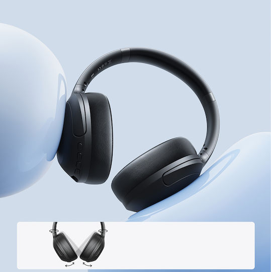 Joyroom J-Head Series Wireless / Wired On Ear Headphones with 100 hours of Operation Black