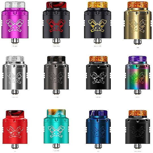 Hellvape Dead Rabbit V3 Verdampfer für Elektronische Zigaretten RDA 24mm Black