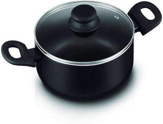 Cook-Shop Tiefer Topf aus Aluminium 4Es / 24cm