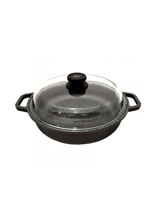 Risoli Shallow Pot made of Cast Aluminum 3lt / 28cm