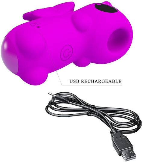 Pretty Love Stimulator Vibrator Degetul Violet