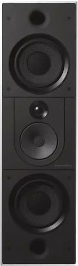 Bowers & Wilkins CWM-8.3 D Hi-Fi Speaker Wall Mounted 200W 3 No of Drivers W23.8xD10.2xH86.4cm. Black